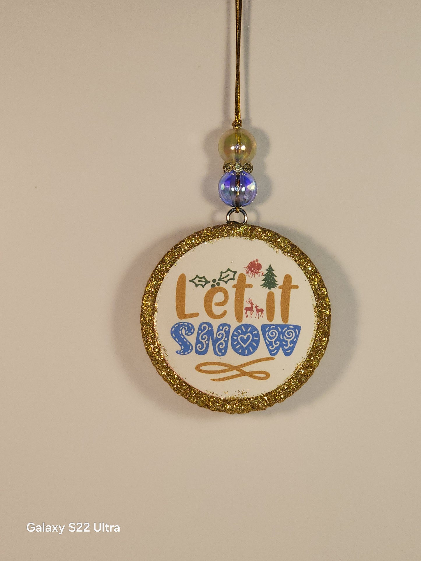 Let it Snow Car Freshie