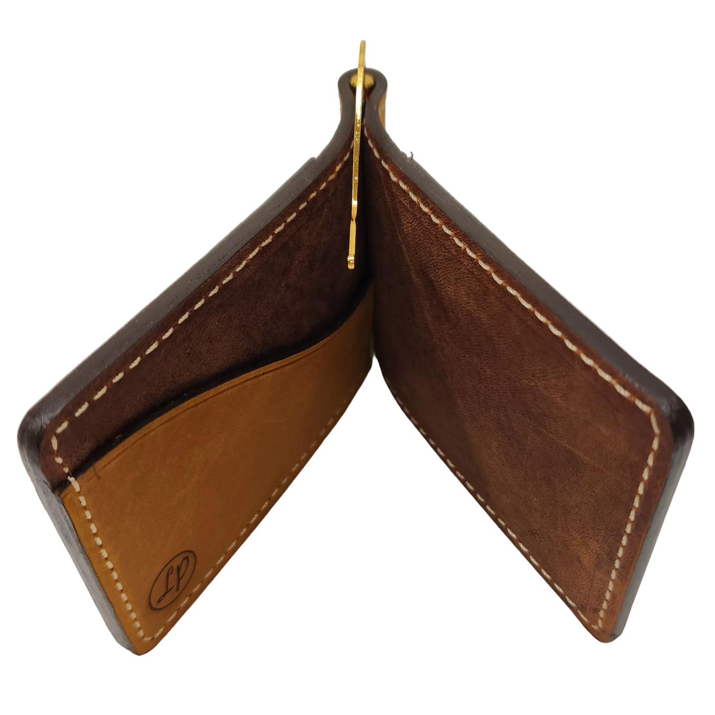 Money Clip with Outside Pockets