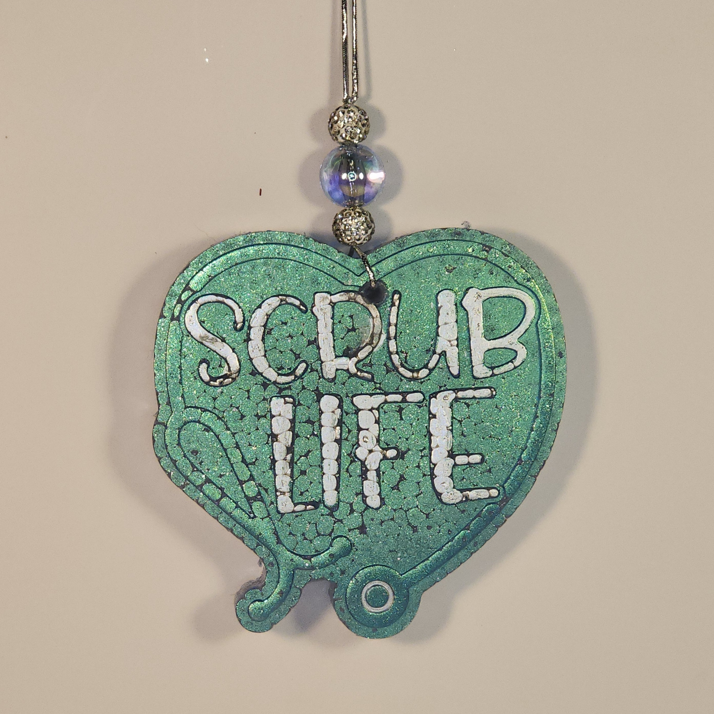 Heart Scrub Life Car Freshie
