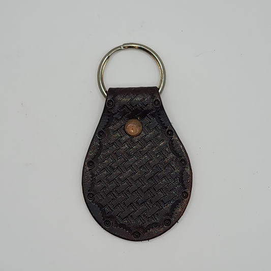 Basket Weave Key Fob