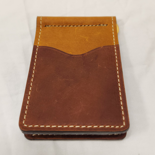 Money Clip with Outside Pockets